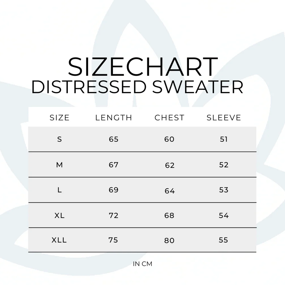 ELIONIS - DISTRESSED SWEATER